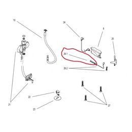 Пружина петли двери пмм Weissgauff DW4015 Б/У