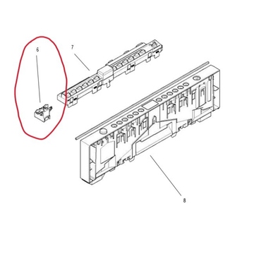 Кнопка включения пмм Weissgauff DW4015 Б/У