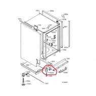 Опора пмм Zanussi ZDT 5052 Б/У (1522238003 на схеме 552B)