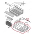 Корзина нижняя пмм Zanussi ZDT 5052 Б/У 