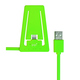 Докстанция PQI i-Cable Stand with Lightning Green