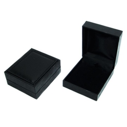Коробка Present Leather Black (картон/кожа, 78.5х67х32мм)
