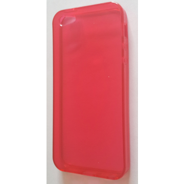 Футляр Present DT2 Red Glossy Transparent (для iPhone 5, силикон)