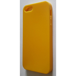 Футляр Present DT3 Yellow Glossy Matt (для iPhone 5, силикон)