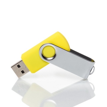 Накопитель под нанесение Present SM 8 GB Yellow