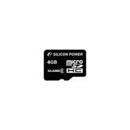  MicroSDHC 04Гб Silicon Power Класс 4 (без адаптера)