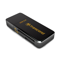 Ридер USB3.0 Transcend RDF5 Black (USB3.0, для UHS-I карт SDHC/SDXC/microSDHC/microSDXC)