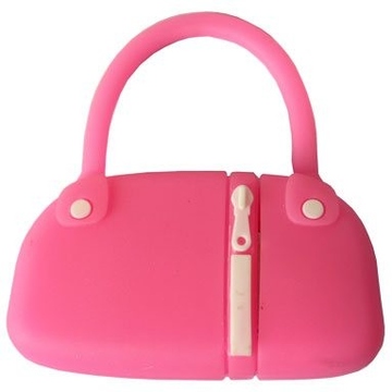 Оригинальная подарочная флешка Present BAG07 32GB Pink (сумка с молнией)