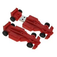 Оригинальная подарочная флешка Present CAR24 04GB Red (гоночный болид Formula-1)