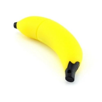 Оригинальная подарочная флешка Present FLW18 64GB Yellow Black (банан)