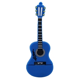 Оригинальная подарочная флешка Present GTR10 16GB Blue (флешка-гитара синяя)