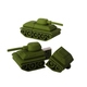 Оригинальная подарочная флешка Present ORIG219 128GB Green (танк)