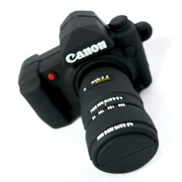 Оригинальная подарочная флешка Present ORIG23 128GB (флешка - зеркальный фотоаппарат Canon)