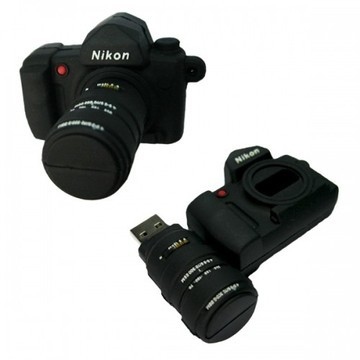 Оригинальная подарочная флешка Present ORIG23-2 128GB (флешка - зеркальный фотоаппарат Nikon)