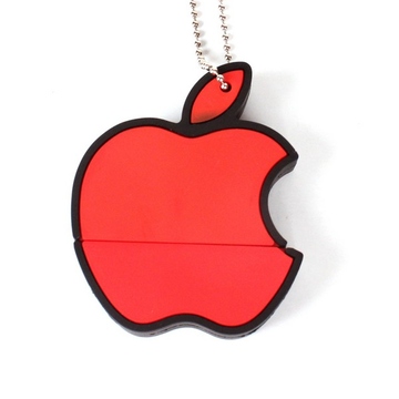 Оригинальная подарочная флешка Present ORIG28 16GB Red (знак Apple)