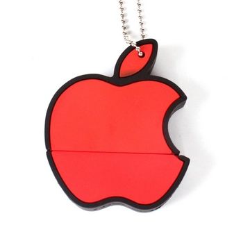 Оригинальная подарочная флешка Present ORIG28 64GB Red (знак Apple)