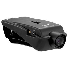 Видеорегистратор Genius DVR-GPS300D (2 камеры, угол обзора - 90°/120°, GPS, инфрокрасная подсветка,  USB)