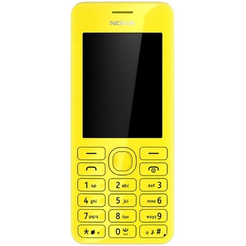 Nokia 206 Dual Yellow