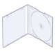 Бокс для дисков CD/DVD Transparent (slim, 200шт)