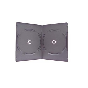 Коробка DVD-Box Black (9мм, двойная, 100шт. в упаковке)