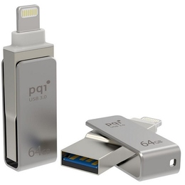 Флешка USB 3.0 PQI iConnect Mini 64 гб Gray
