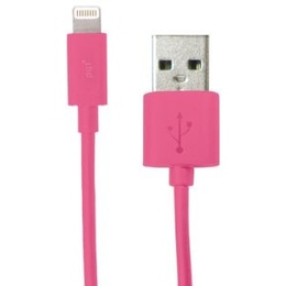 Кабель PQI i-Cable USB2.0-Lightning Pink (1м)