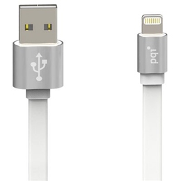 Кабель PQI i-Cable USB2.0-Lightning Metallic Silver (1м)
