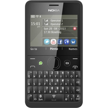 Nokia Asha 210 Dual Black