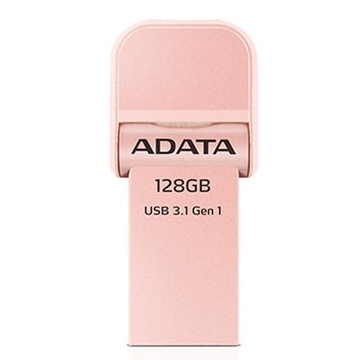 Накопитель USB3.1 A-Data AI920 i-Memory 128гб Rose Gold