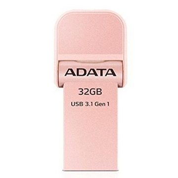 Накопитель USB3.1 A-Data AI920 i-Memory 32Гб Rose Gold