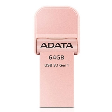 Накопитель USB3.1 A-Data AI920 i-Memory 64 гб Rose Gold