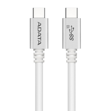 Кабель A-DATA USB-C-USB-C White (USB-C, 1м)