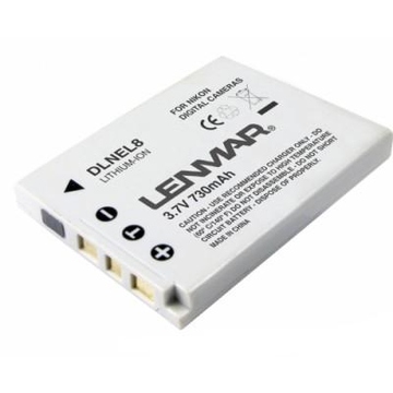 Lenmar DLNEL8 (аналог аккумулятора Nikon EN-EL8, 3.7V, 730mAh]