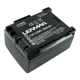 Lenmar LIC809 (аналог аккумулятора Canon BP-808/809, 7.4V, 800mAh]