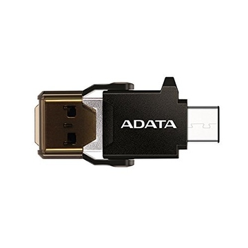 Картридер A-Data MicroSD to USB-C Black