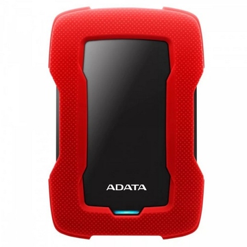 Внешний жесткий диск 1 TB A-Data HD330 Red (2.5", USB3.1, силиконовый чехол, вибродатчик)