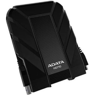 Портативный HDD 1 TB A-Data HD710 Black (2.5", USB3.0, прорезиненный, водонепроницаемый, противоударный)
