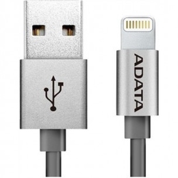Кабель A-DATA Lightning-USB Titanium (USB, Lightning, металлический, 1м)