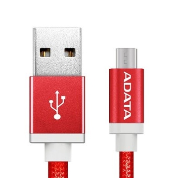 Кабель A-DATA microUSB-USB Red (USB, microUSB, 1м)