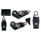 USB флешка под нанесение логотипа Apexto U503C 4Гб Black (кожа, без блистера)