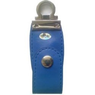 Флешка под логотип Apexto U503C 8 GB Blue (кожа, без блистера)