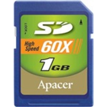  SD 01Гб Apacer (cкорость 60X)