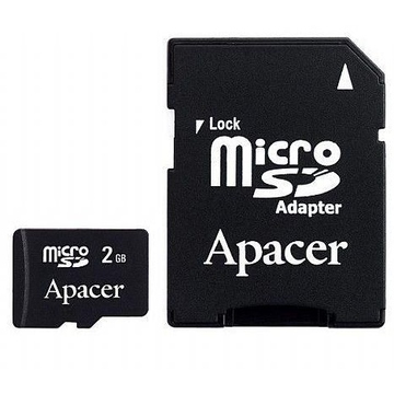 MicroSD 02Гб Apacer (адаптер)
