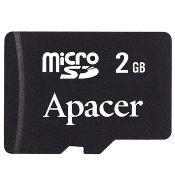  MicroSD 02Гб Apacer (без адаптера)