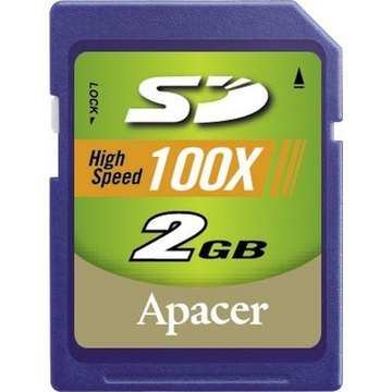  SD 01Гб Apacer (скорость 100X)