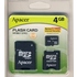  MicroSDHC 04Гб Apacer Класс 4 