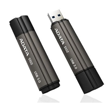 Флешка USB 3.0 A-Data S102 16 Гб Grey