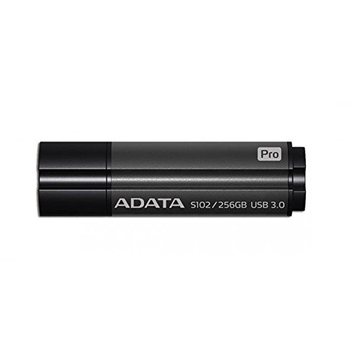 Флешка USB 3.0 A-Data S102 Pro Advanced 256gb Titanium Grey