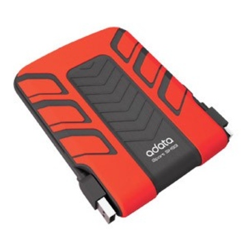 Накопитель HDD 320 GB A-Data SH93 Red (2.5", USB2.0, прорезиненный корпус, антишок)