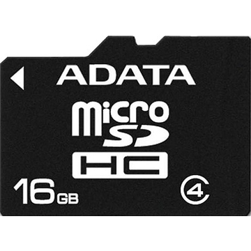  MicroSDHC 16Гб A-Data Class 4 MTS (без адаптера)